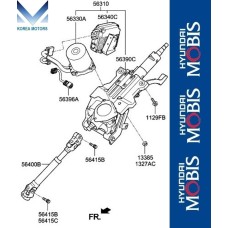 MOBIS STEERING COLUMN SHAFT HYUNDAI SONATA 2009-14